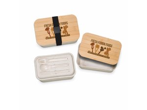 Custom Lunch Boxes (Wheatstraw & Bamboo)