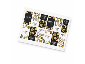 Rectangle Matte Sticker Sheets (40mm x 80mm)
