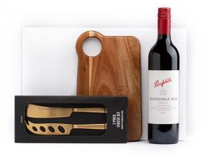 Custom Wine and Cheese Board Gift Sets