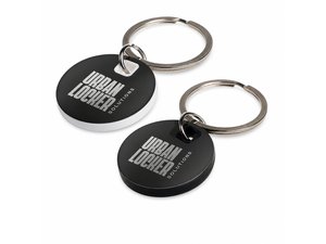 Circle Stainless Steel Keyrings