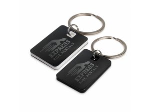 Rectangle Stainless Steel Keyrings
