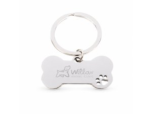 Custom Dog Bone Keytags