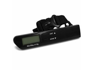 Digital Luggage Scales (50kg Capacity, Backlit LCD)