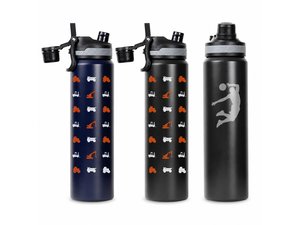 Trekk Double Wall Chug Or Sip Bottles (800ml, Stainless Steel)