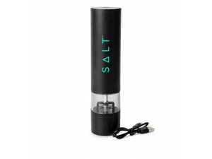 Rechargeable Pepper & Salt Grinders (Electric, Ceramic Core)