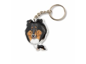 Full Colour Printed Metal Keyrings