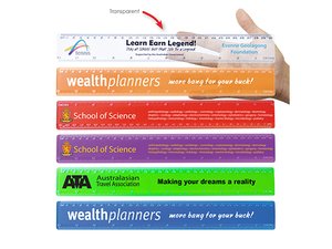 Transparent Rulers (30cm)