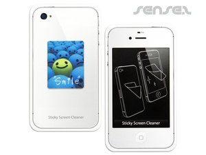 Microfiber iPhone Or iPad Stickers (38x30mm)