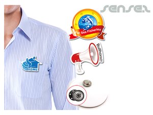 Shaped Acrylic Badges