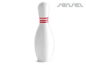 Custom Bowling Pin Stress Balls