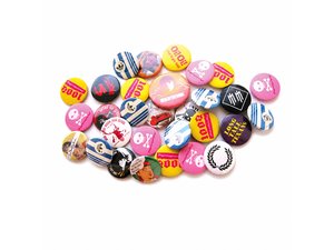 Tin Button Badges (44mm)