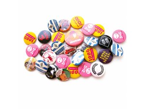 Tin Button Badges (65mm)