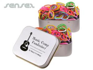 Custom Loom Bands (Rectangular Tin)