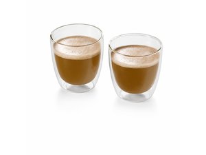 2pcs Double Walled Coffee Glass Sets (200ml)