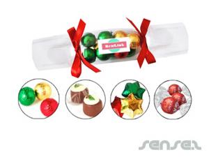Custom Clear Christmas Crackers