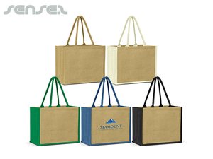Custom X-Wide Enviro Tote Bags